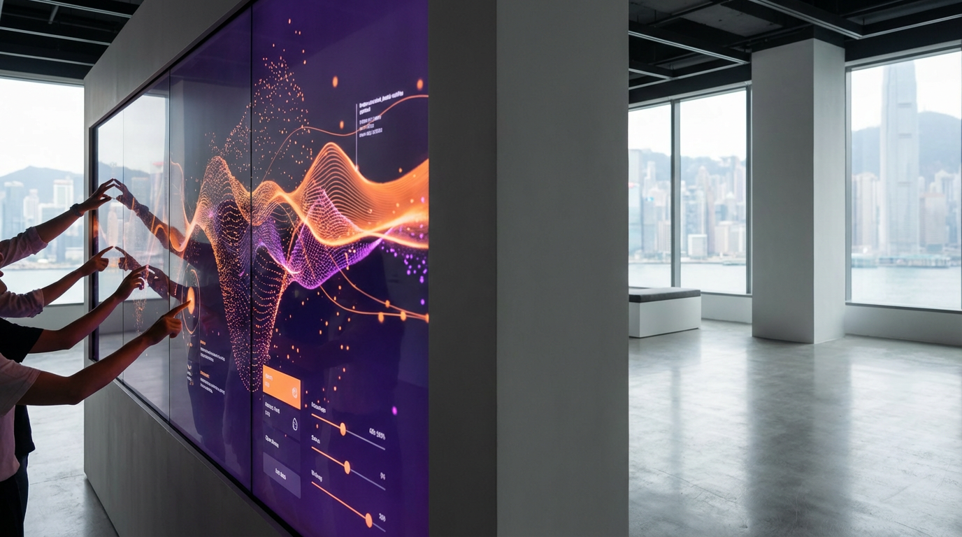 Interactive Touch Wall