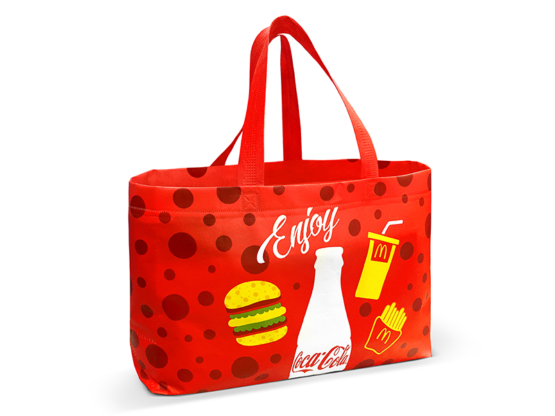 Red Fast Food Tote Bag