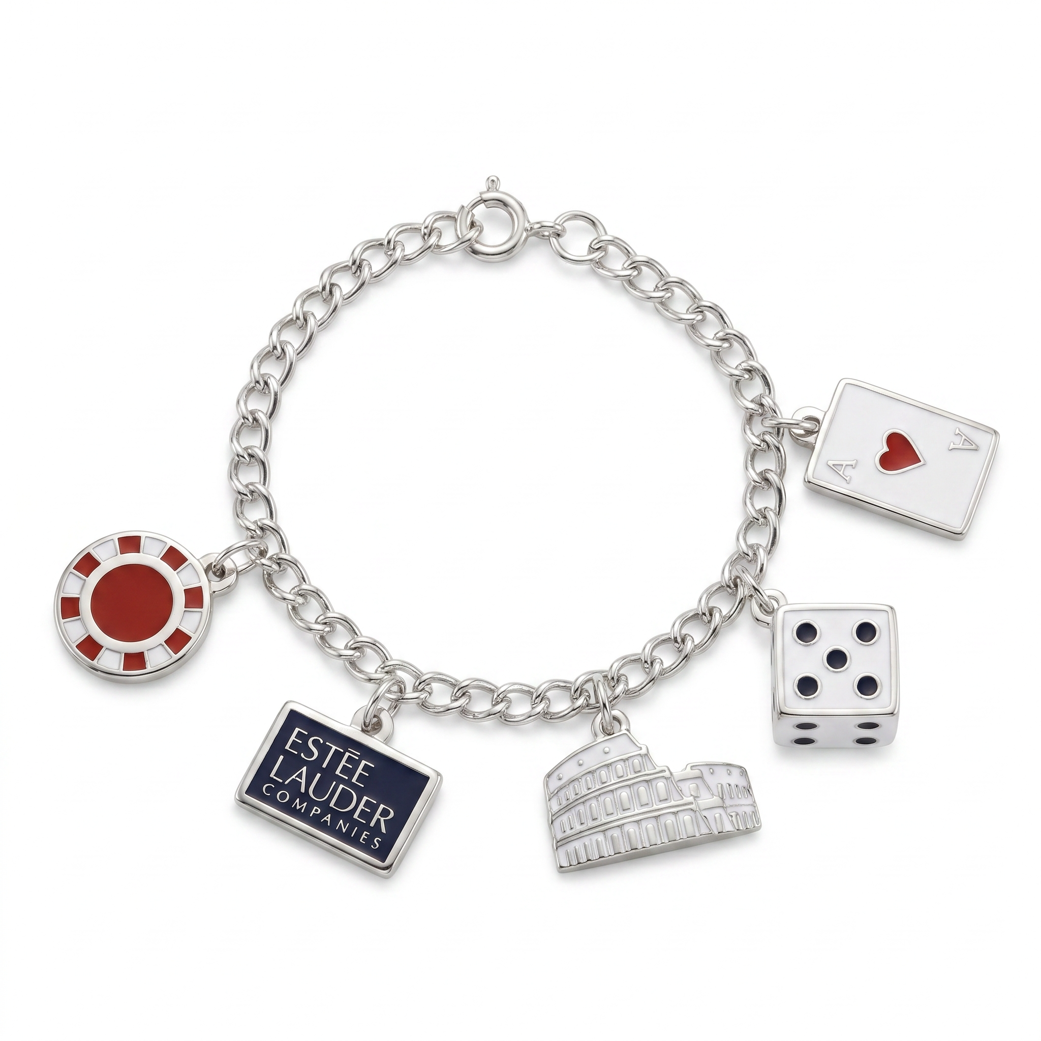 Silver Charm Bracelet