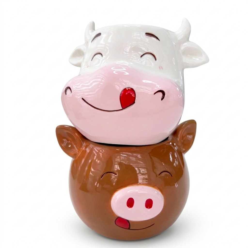 Ceramic Animal Containers