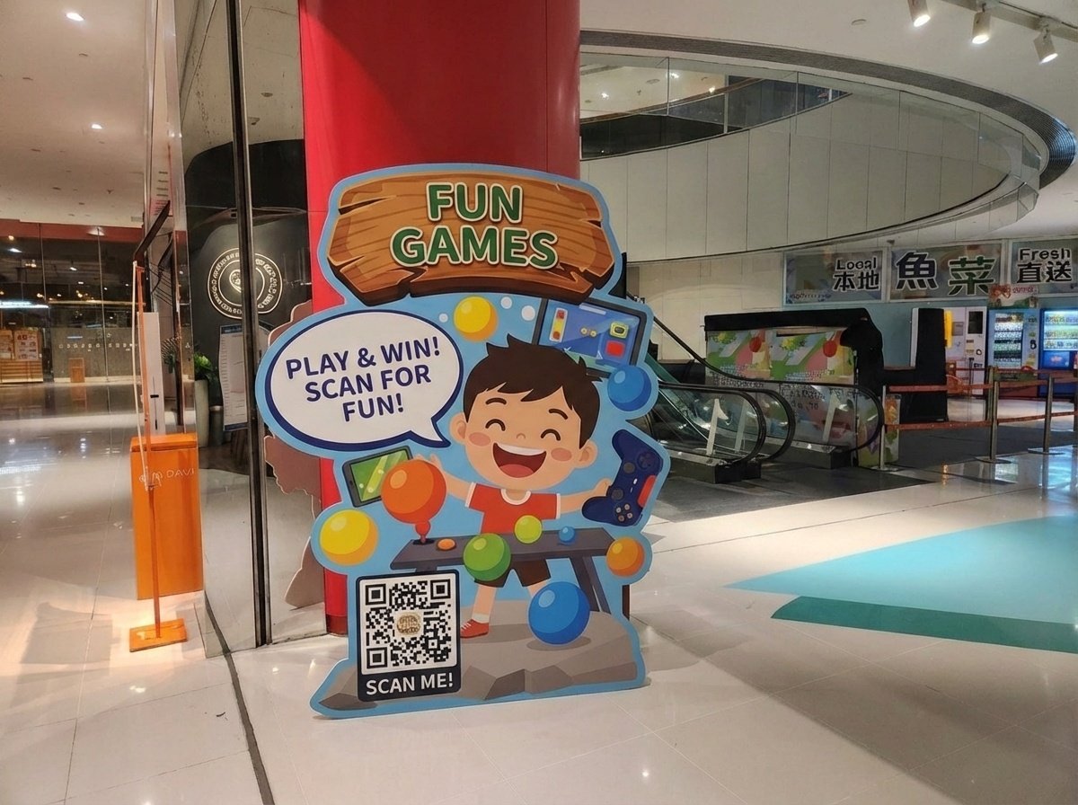 Mall Interactive Game Display