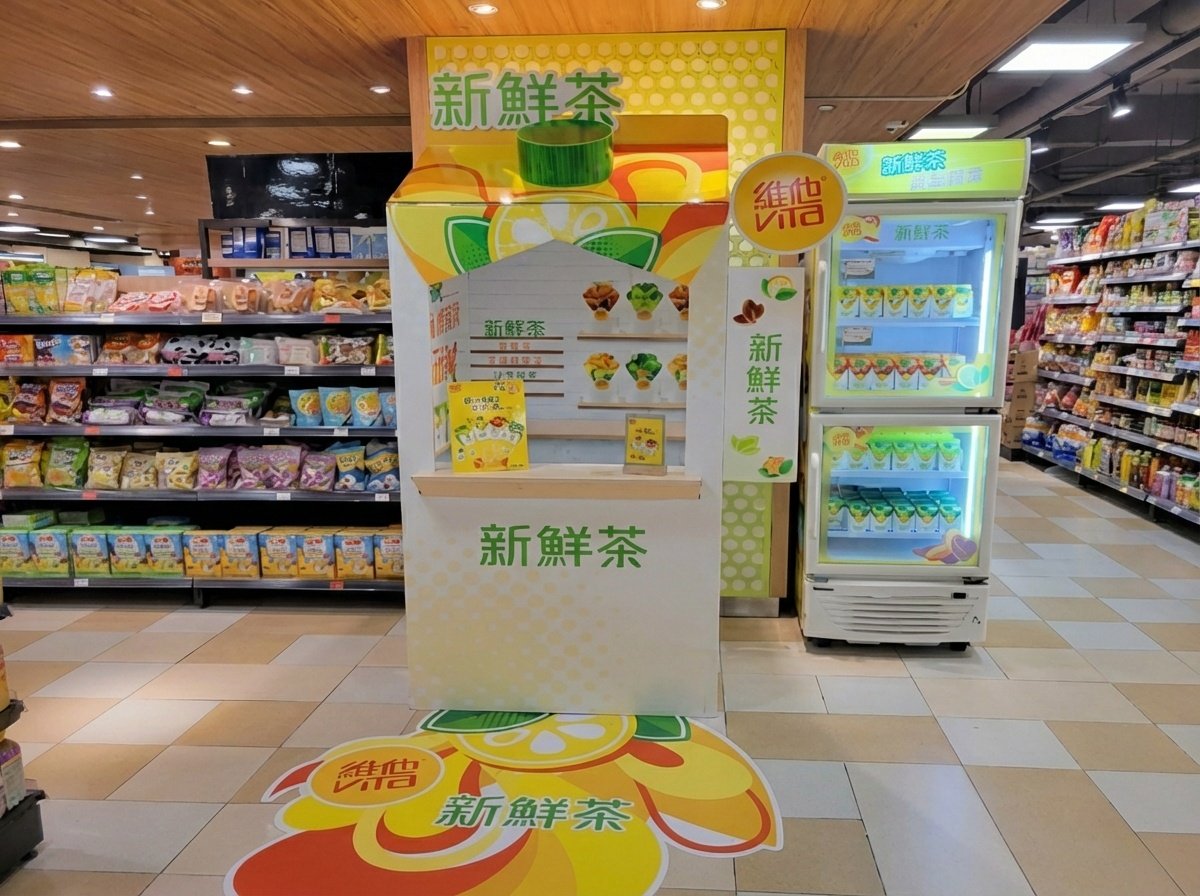 Fresh Tea Promotion Booth