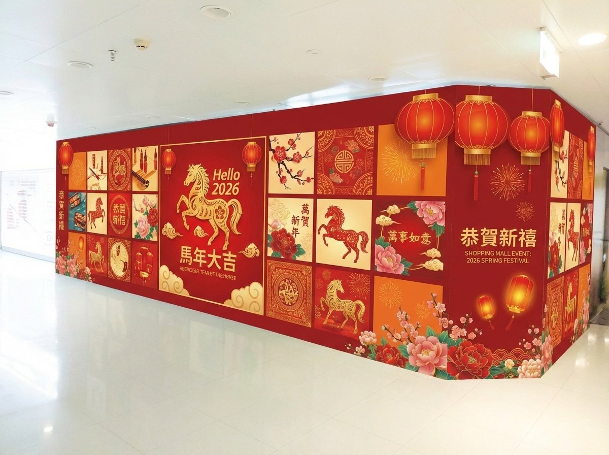 Mall Chinese New Year Display