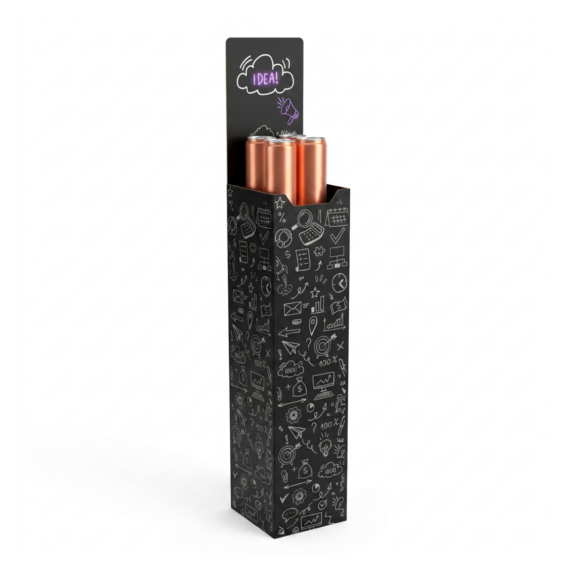 Copper Cans Promotional Packaging