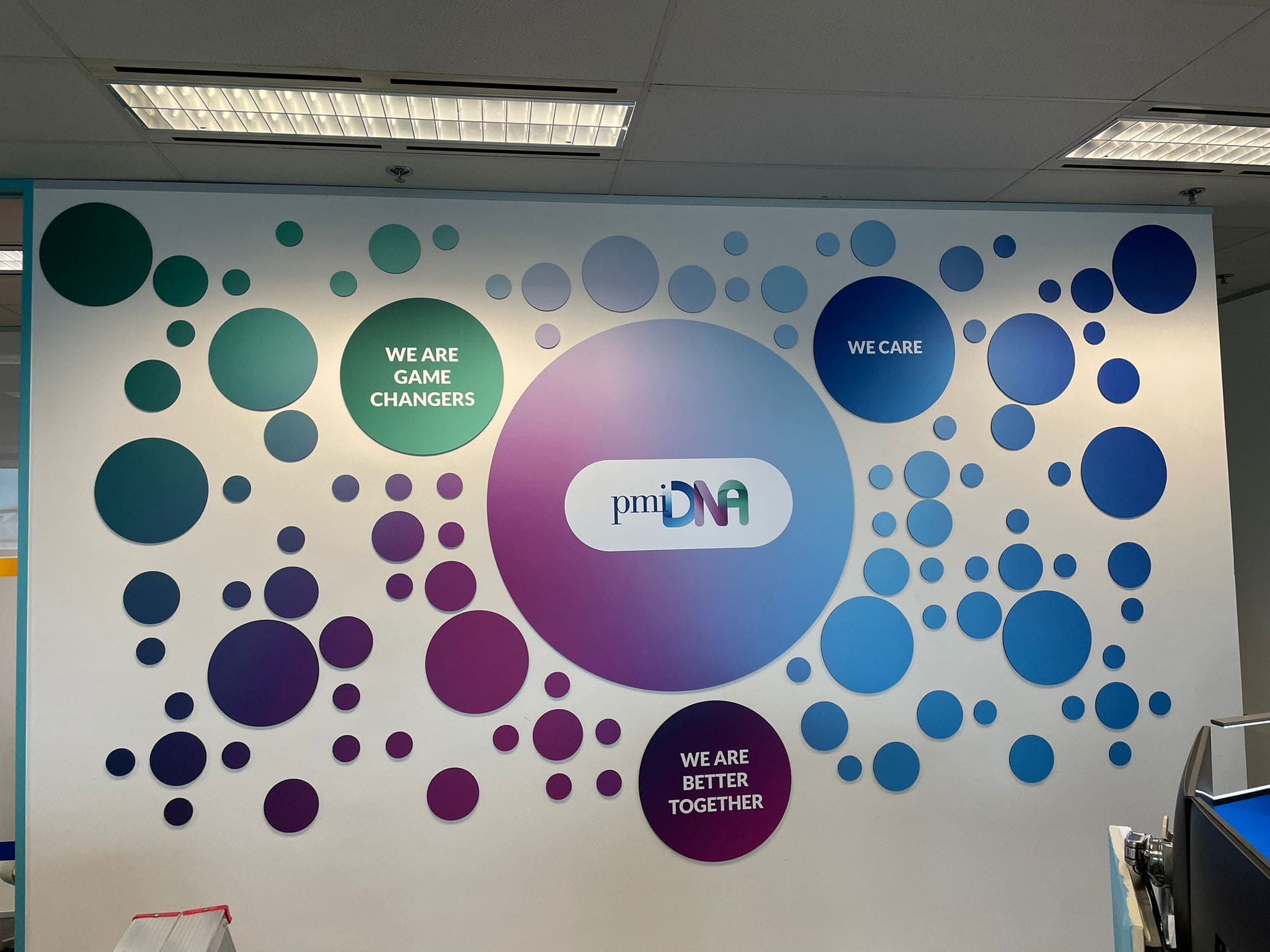 Office PMI DNA Mural