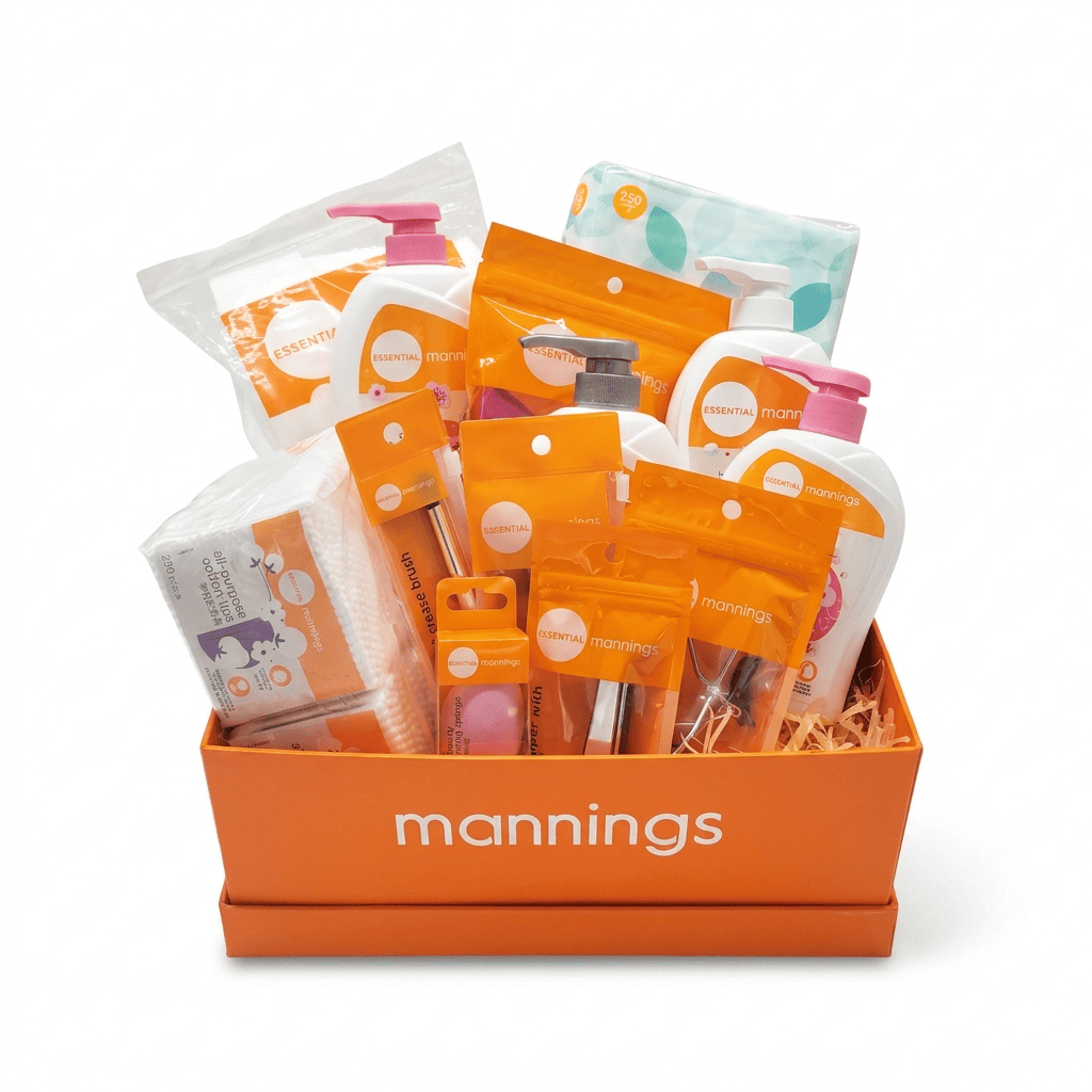 Mannings Orange Gift Box