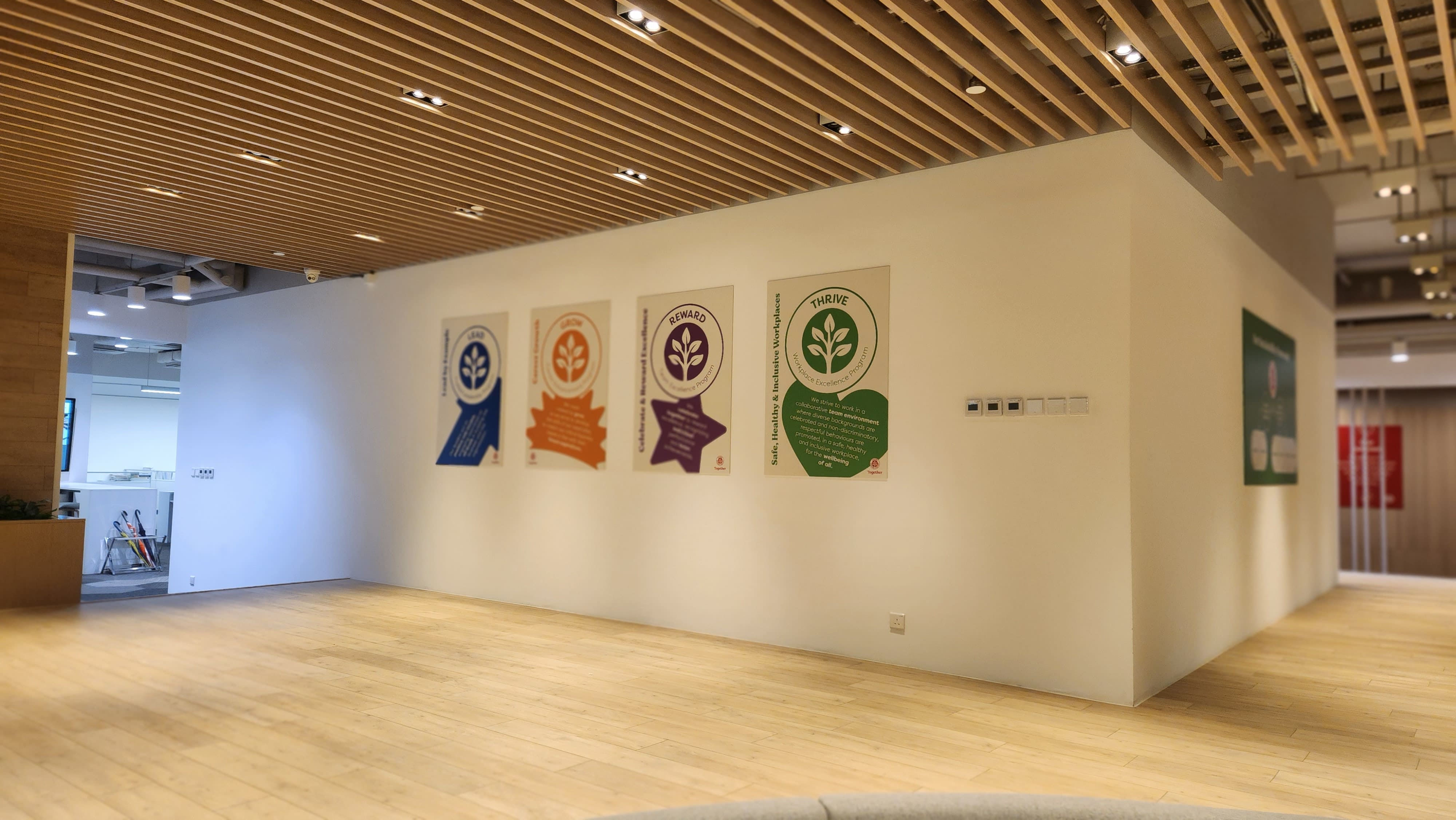 Office Workplace Values Posters